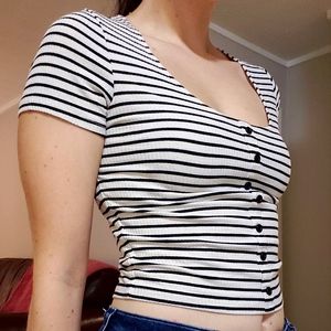 Empyre Striped Top Size Small